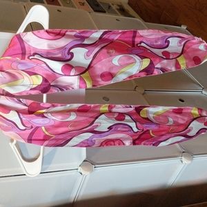 Pink Paisley Bohemian scarf